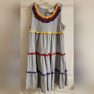 Hanna Andersson multicolor Ruffle Tier Twirl Dress